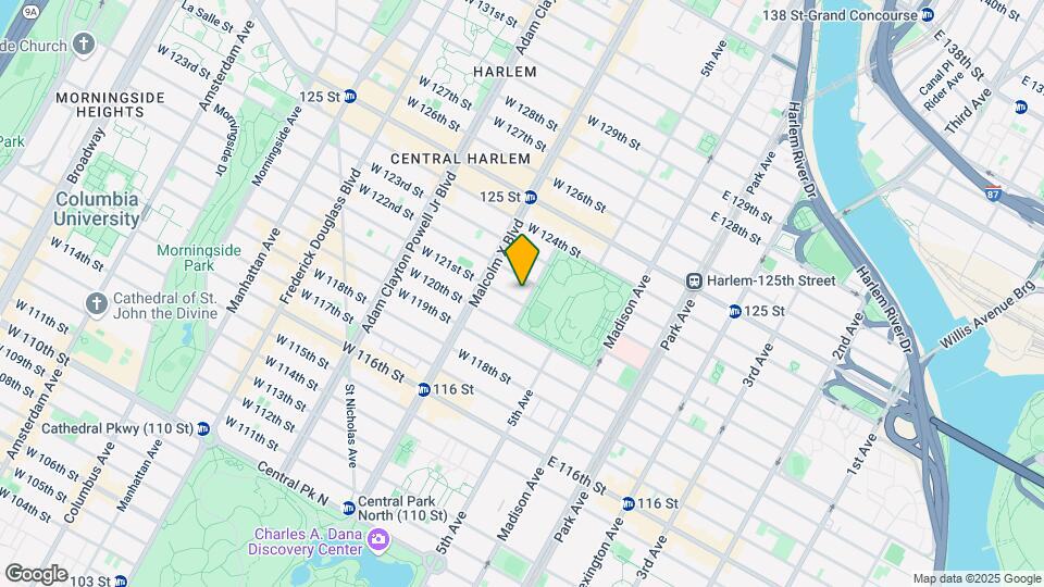14 Mount Morris Park W Map and Location Details