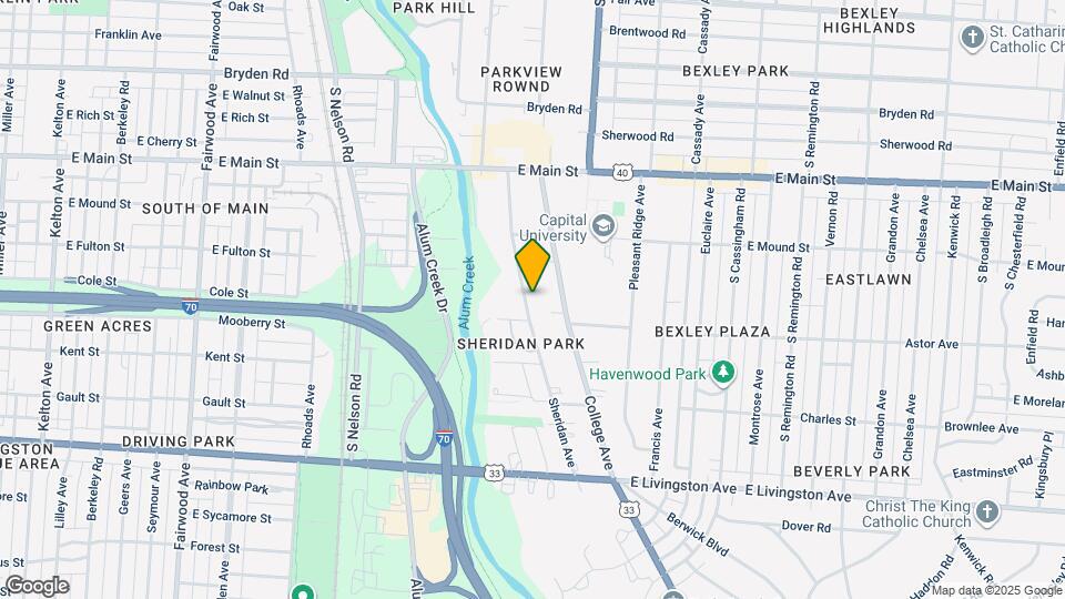 738 Sheridan Ave Mapa y Detalles de la Ubicación