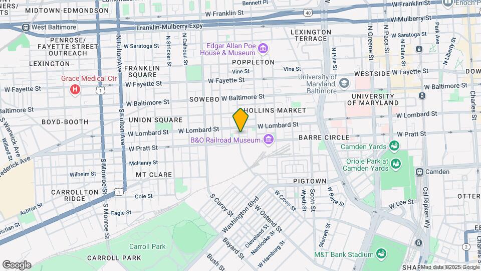 119 S Arlington Ave Map and Location Details