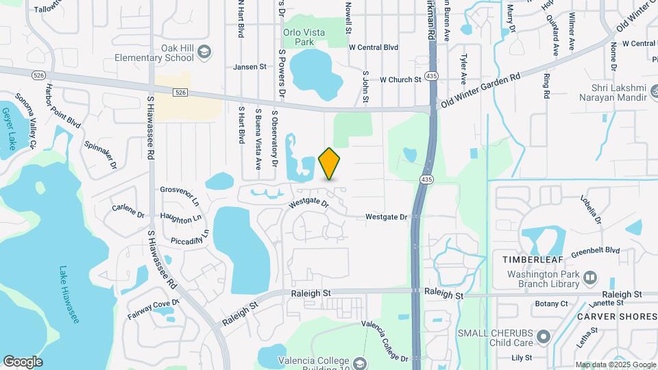 6017 Westgate Dr Map and Location Details