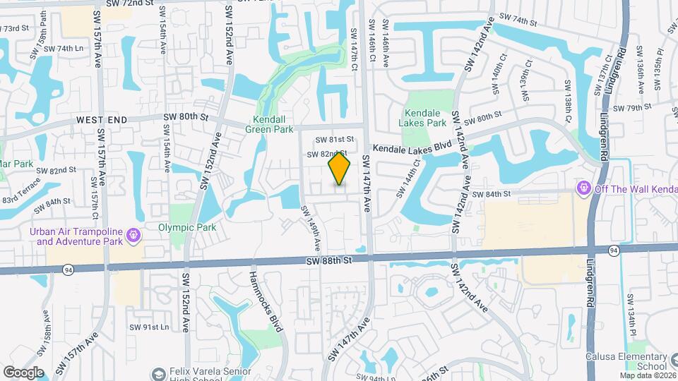 8391 SW 148th Ave Map and Location Details