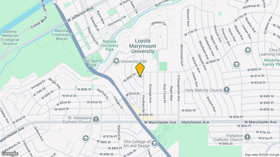 8021 Belton Dr Mapa y Detalles de la Ubicación