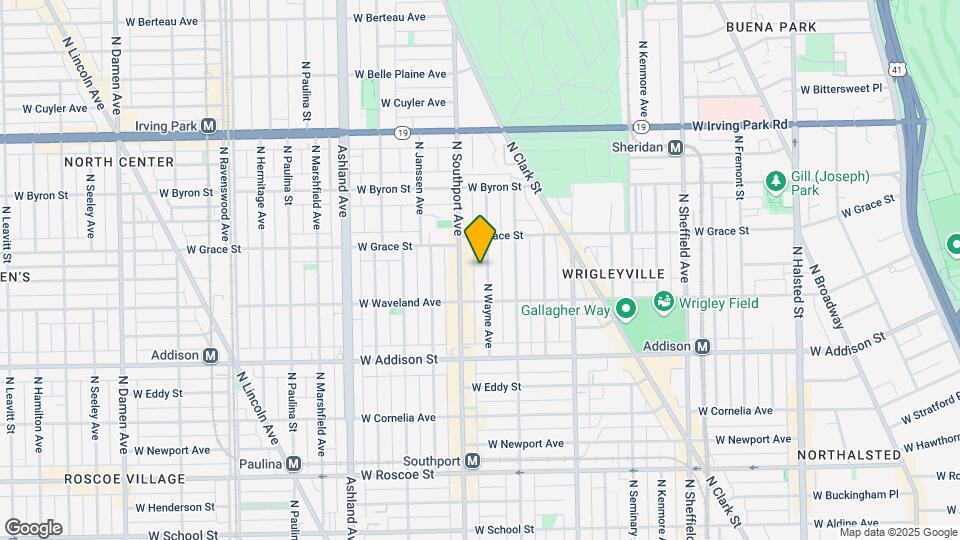 3732 N Wayne Ave Mapa y Detalles de la Ubicación