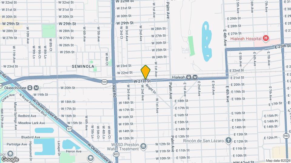 180 W 21st St Map and Location Details