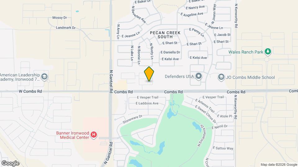 612 Hazelnut Ln Map and Location Details