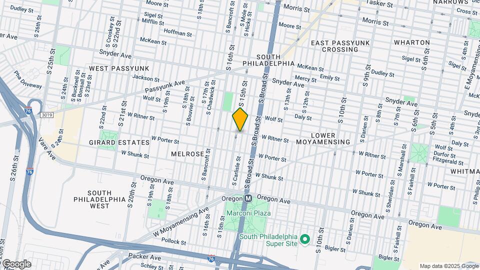 1432 W Ritner St, Unit 1 Mapa y Detalles de la Ubicación