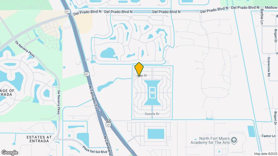 427 Mongoose Ln Map and Location Details