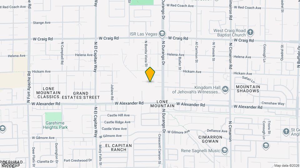 8477 Wolf Mountain Ct Map and Location Details