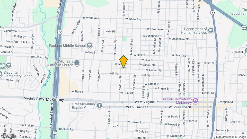 602 N Morris St Map and Location Details