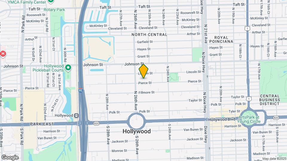 2525 Pierce St Map and Location Details