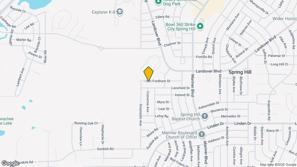 10320 Fordham St Map and Location Details