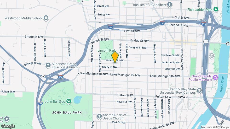 210 Marion Ave NW Map and Location Details