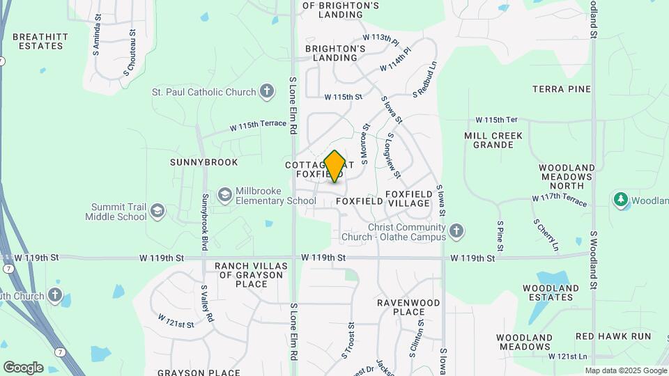 11671 S Deer Run St Map and Location Details