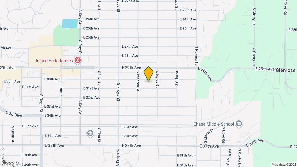 3904 E 30th Ave Map and Location Details