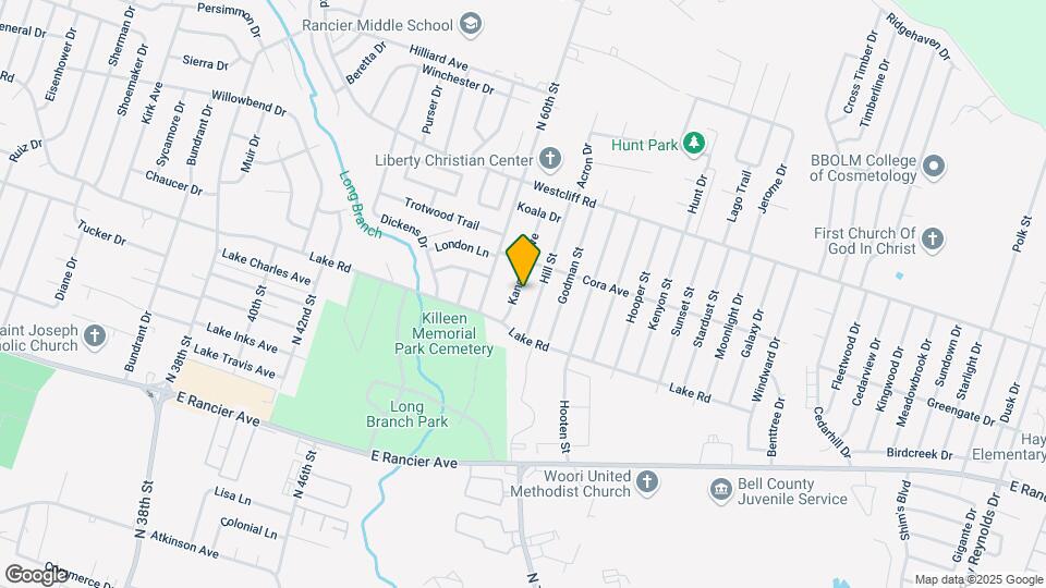1710 Kangaroo Ave Map and Location Details