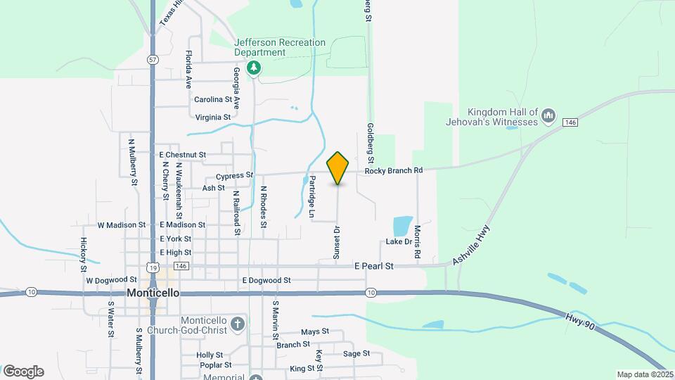 545 Sunset Dr Map and Location Details