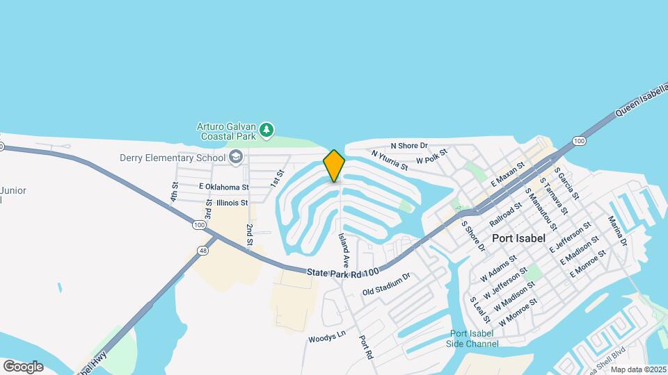 1323 Harbor Island Dr Mapa y Detalles de la Ubicación