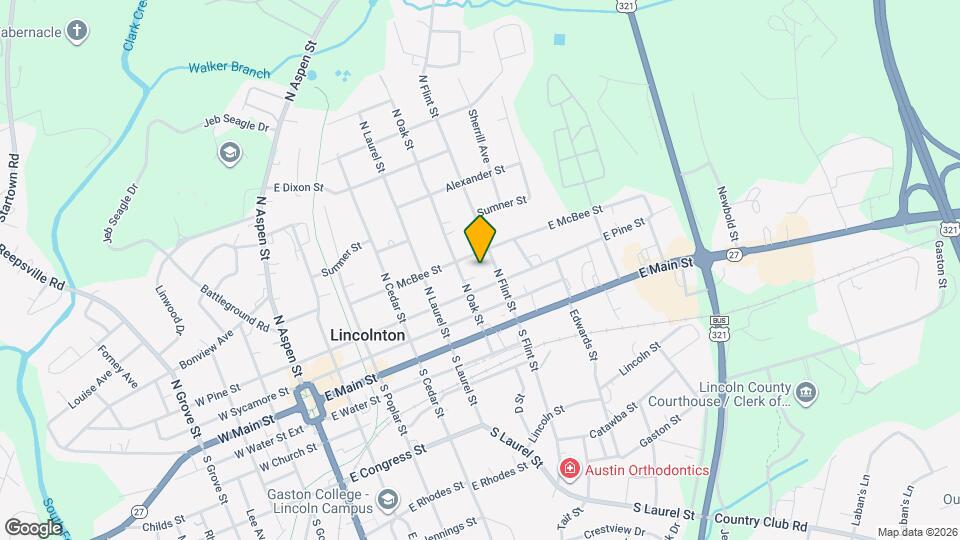 323 N Flint St Mapa y Detalles de la Ubicación