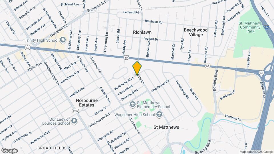 4320 Norbourne Blvd Map and Location Details