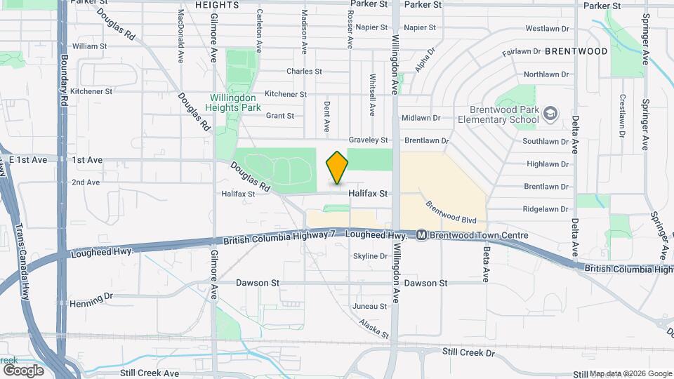 4363 Halifax St Map and Location Details