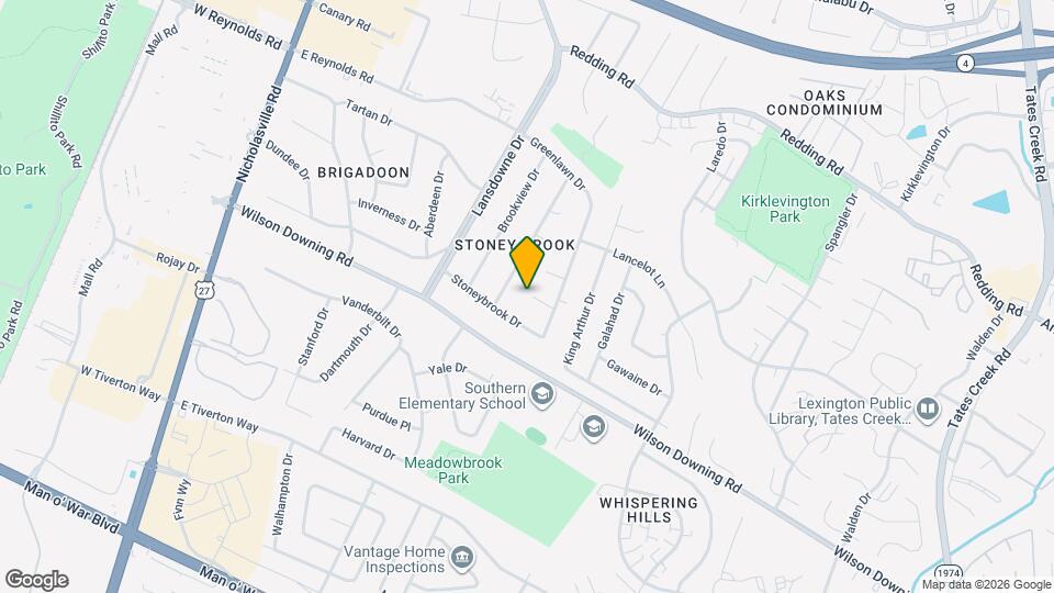 402 Greenlawn Ct Map and Location Details