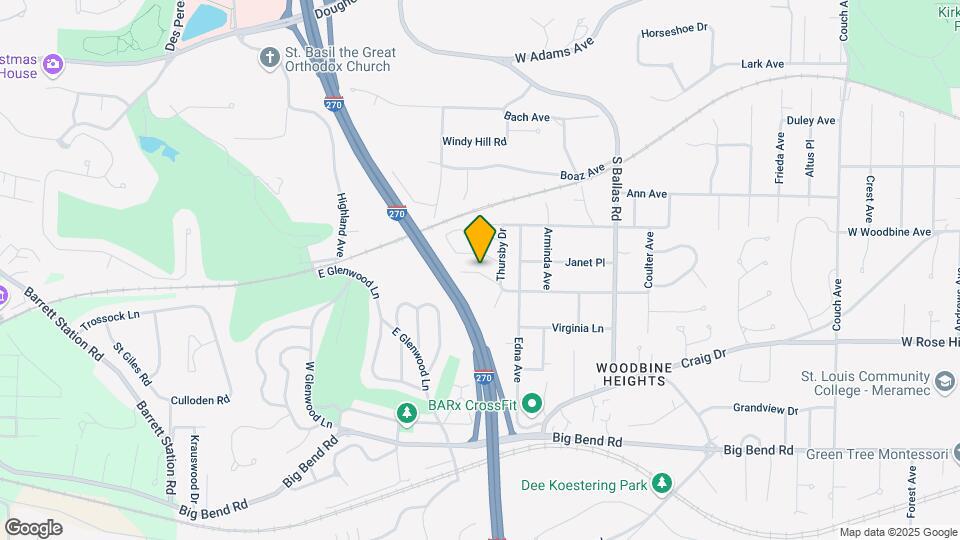 1996 Greenglen Dr, Unit 204 Map and Location Details