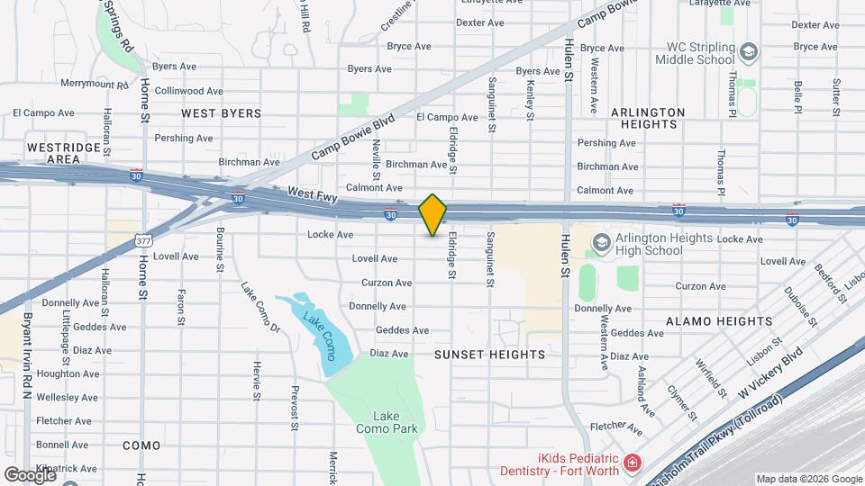 4921 Locke Ave Mapa y Detalles de la Ubicación