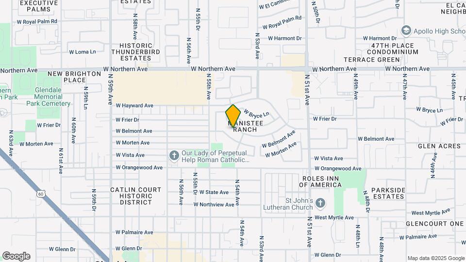 5375 W Kaler Cir Map and Location Details