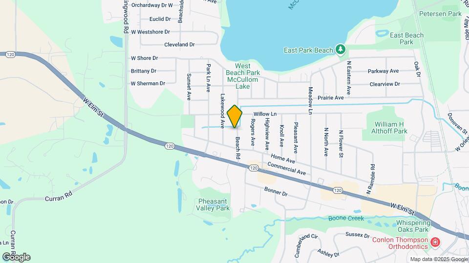 1711 Beach Rd Map and Location Details
