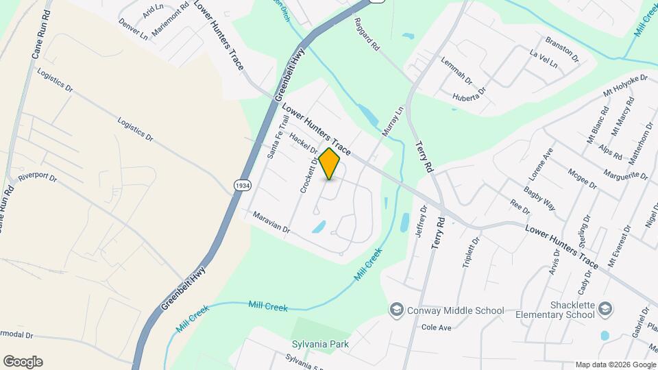 6624 Hunters Creek Blvd Map and Location Details