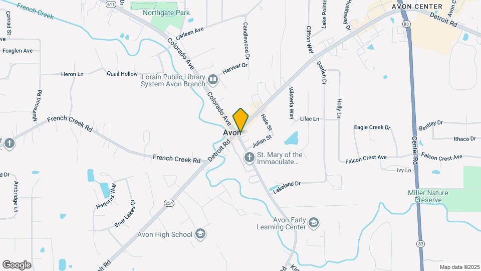 2521 Stoney Ridge Rd Map and Location Details