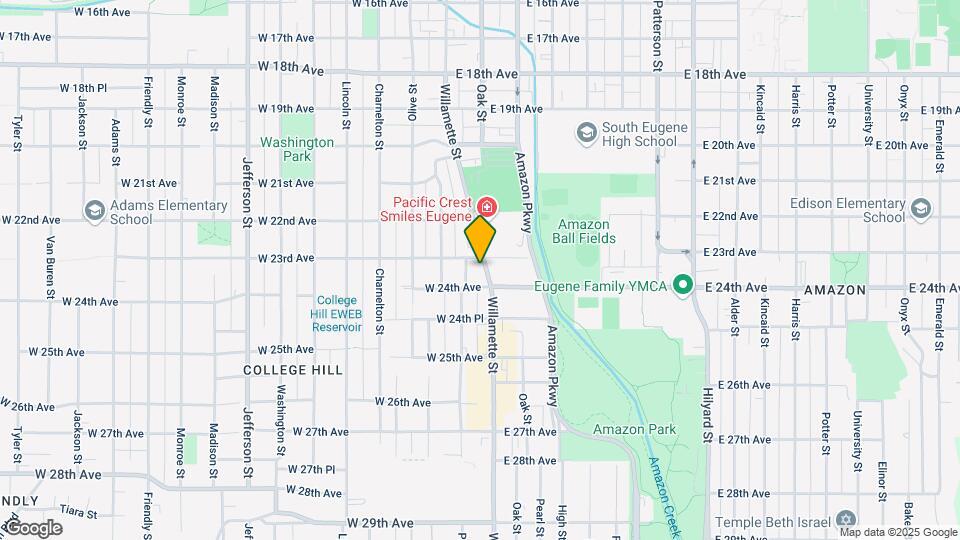 2330 Willamette St Map and Location Details