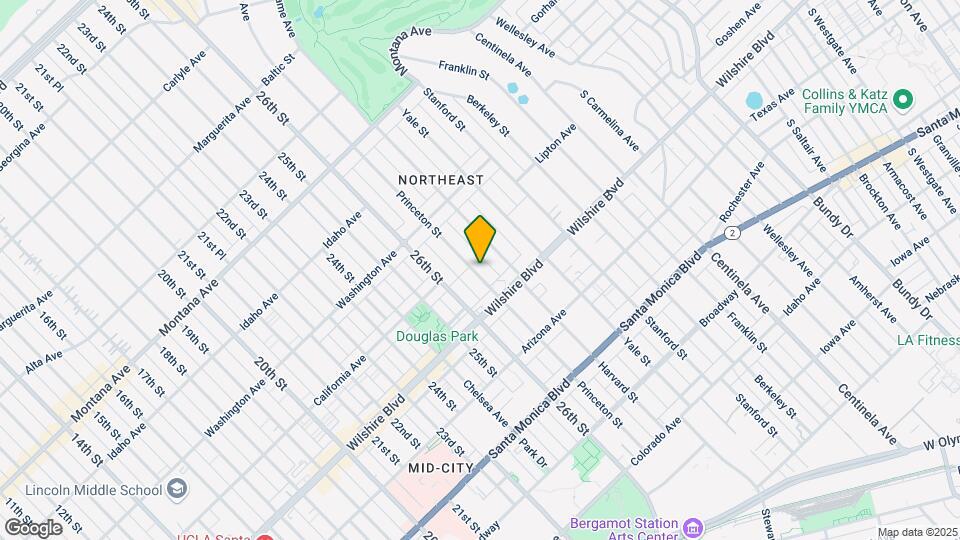 1123 Princeton St Map and Location Details