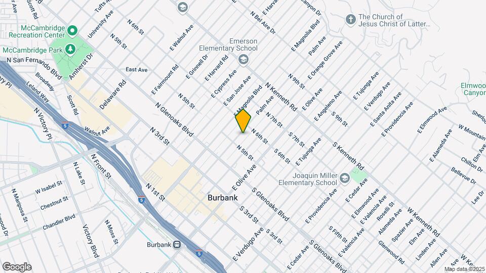 540 E Palm Ave, Unit s Map and Location Details