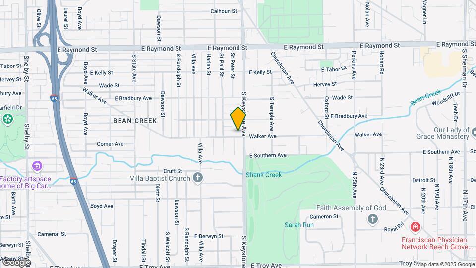 2334 Walker Ave Map and Location Details