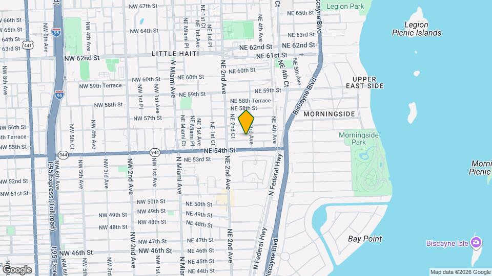 277 NE 55th St Mapa y Detalles de la Ubicación