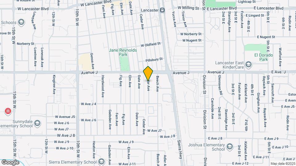 44321 Cedar Ave, Unit 44321 Map and Location Details
