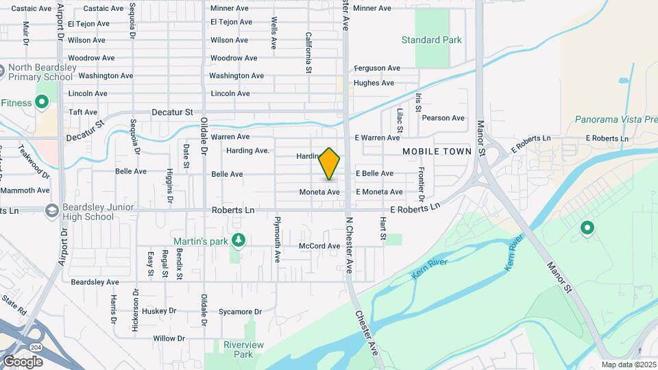 110-112 W Moneta Ave Mapa y Detalles de la Ubicación