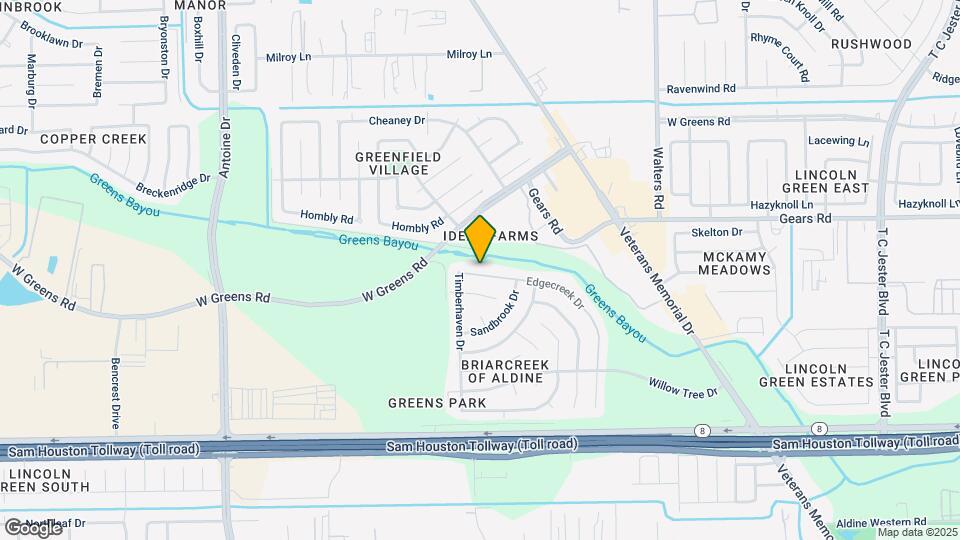 3446 Edgecreek Dr Map and Location Details