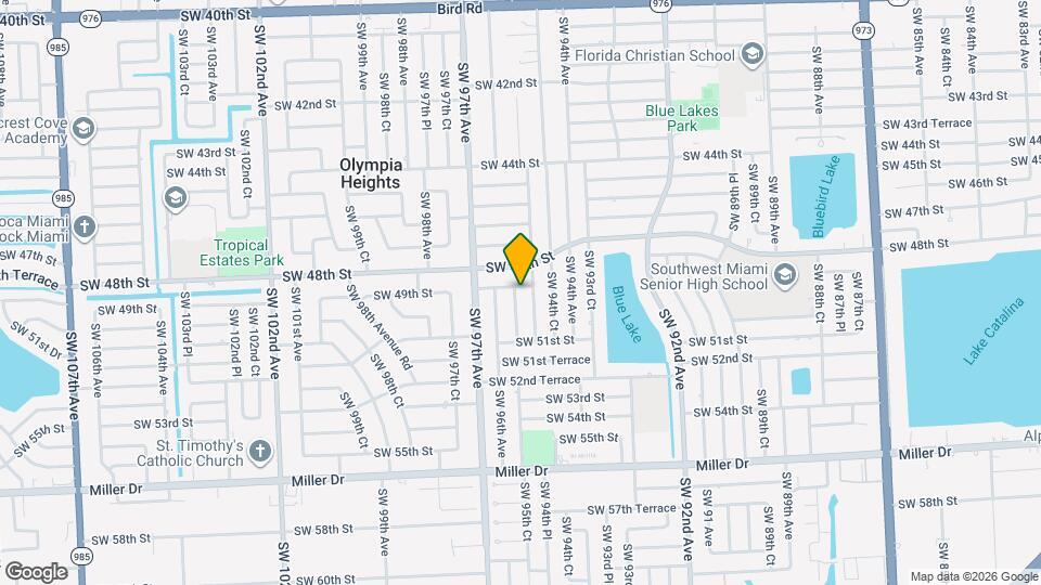 4901 SW 95th Ct Mapa y Detalles de la Ubicación