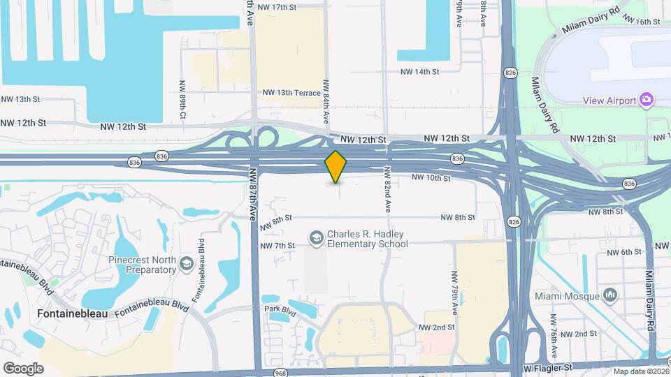 8356 NW 10th St Map and Location Details