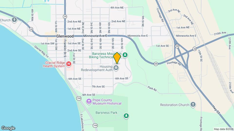 Glenview Apartments Map and Location Details