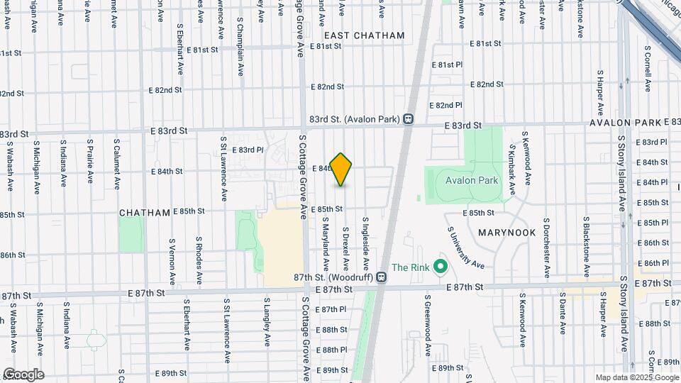 8434 S Drexel Ave Mapa y Detalles de la Ubicación