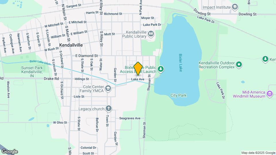 701 Lake Ave Map and Location Details