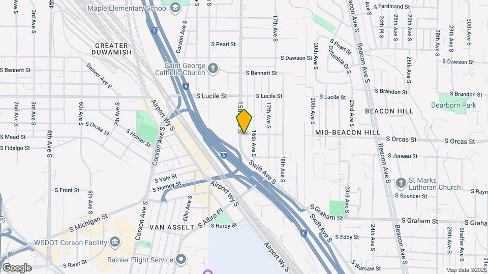 5802 15th Ave S Map and Location Details