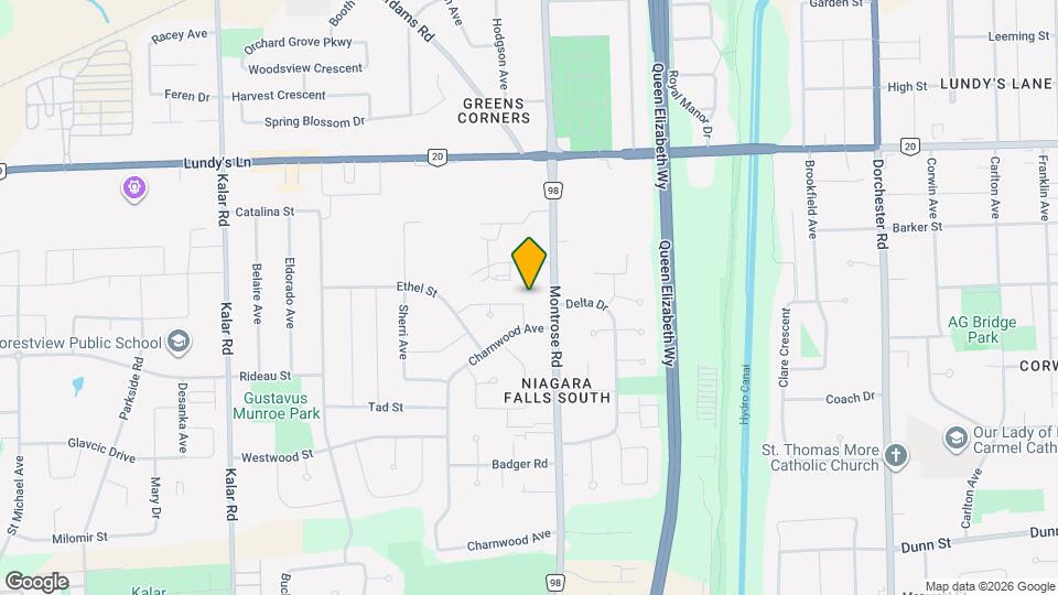 7643 Cavendish Dr Map and Location Details