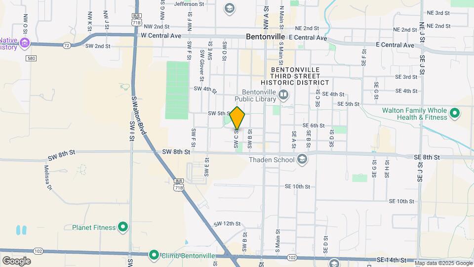 611 SW C St Map and Location Details