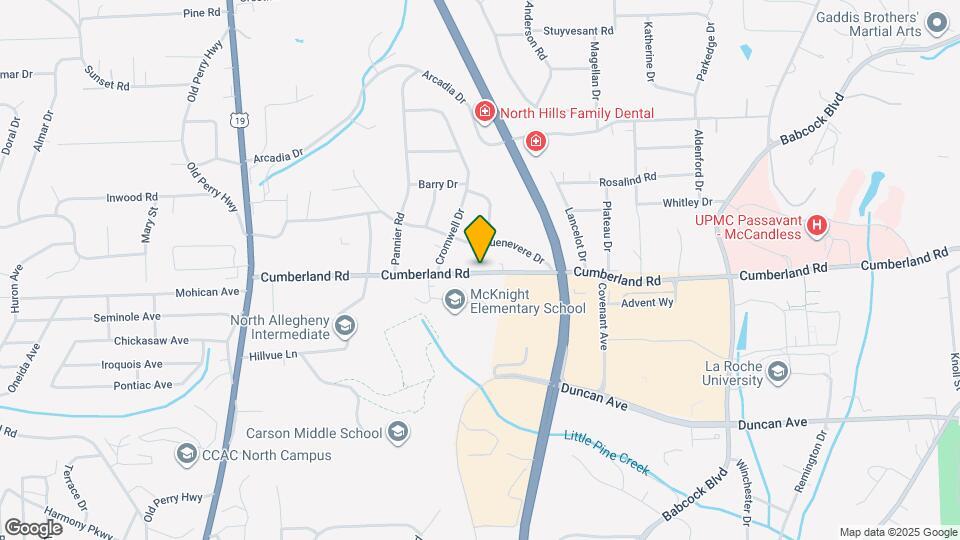549 Cumberland Rd Mapa y Detalles de la Ubicación