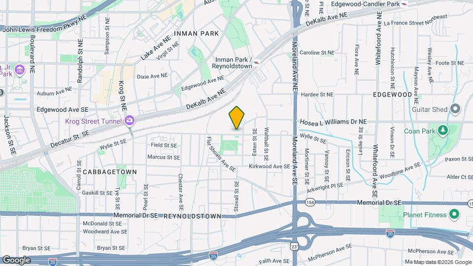 1004 Wylie St SE, Unit 4 Mapa y Detalles de la Ubicación