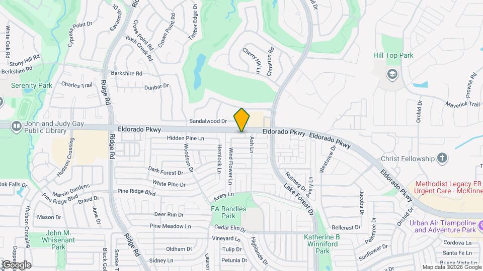 5212 Spicewood Dr Mapa y Detalles de la Ubicación